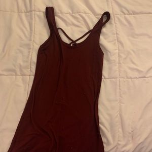 across neck tank top